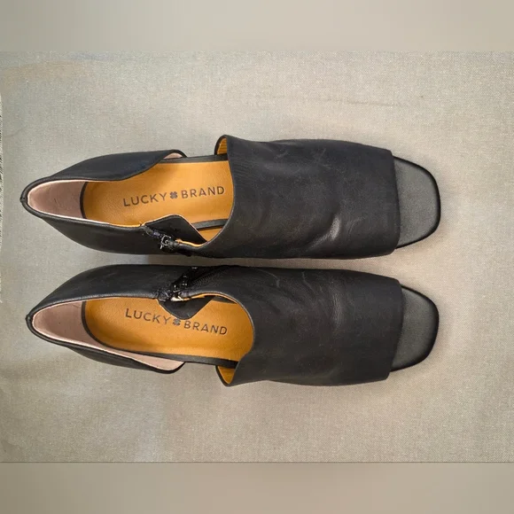 Lucky Brand Tylera Wedge - Black - Size 7 - Picture 4 of 6